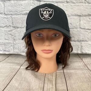 Elevate Las Vegas Raiders ONE SIZE NFL ball cap w/adjustable back strap black